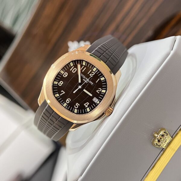 Best Fake Patek Philippe Replica 11 Watch Aquanaut 5167R Rose Gold Wrapped 3K Factory 40mm - Top Watch - Image 2