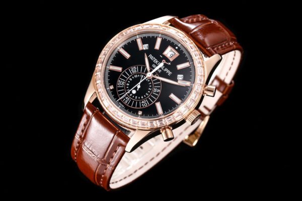 Replica Patek Philippe Replica 1:1 Watch Complications 5961R Brown Leather Strap 40.5mm - Top Watch - Image 2
