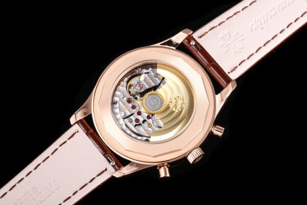 Replica Patek Philippe Replica 1:1 Watch Complications 5961R Brown Leather Strap 40.5mm - Top Watch - Image 7