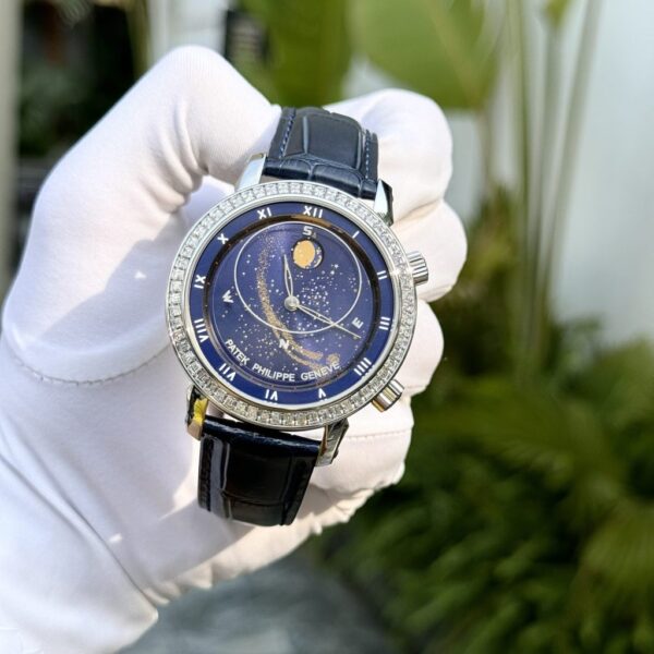 Replica Patek Philippe Replica 1:1 Watch Grand Complications 5104G Blue 44mm - Top Watch - Image 2
