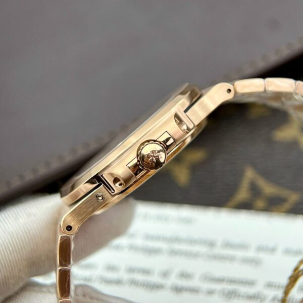 Swiss 1:1 Patek Philippe Replica 1:1 Watch Nautilus 5712 Rose Gold Factory PPF V2 40mm - Top Watch - Image 6
