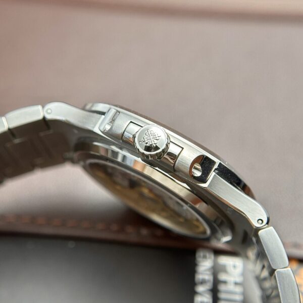 Swiss 1:1 Patek Philippe Replica 1:1 Watch Nautilus 5719 Swiss 1:1 Movement Full Diamond 40mm - Top Watch - Image 5