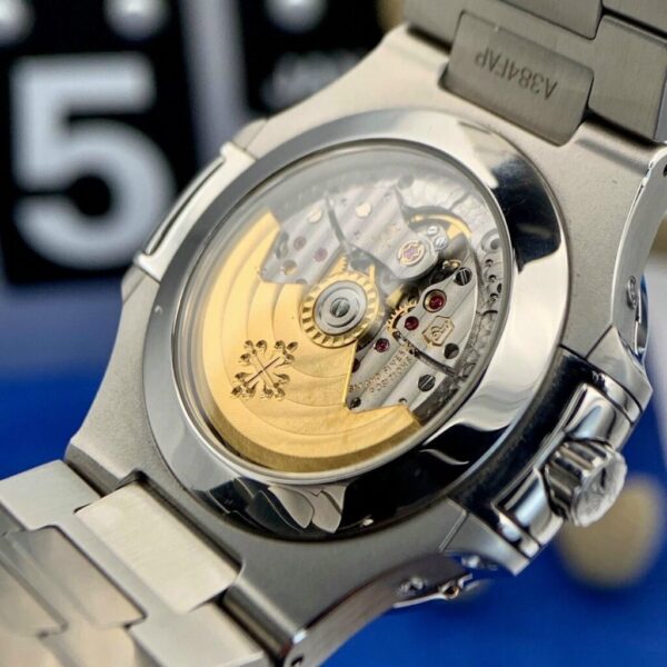 Replica Patek Philippe Replica 1:1 Watch Nautilus 5726 Gray Dial Metal Strap PPF 40.5mm - Top Watch - Image 4