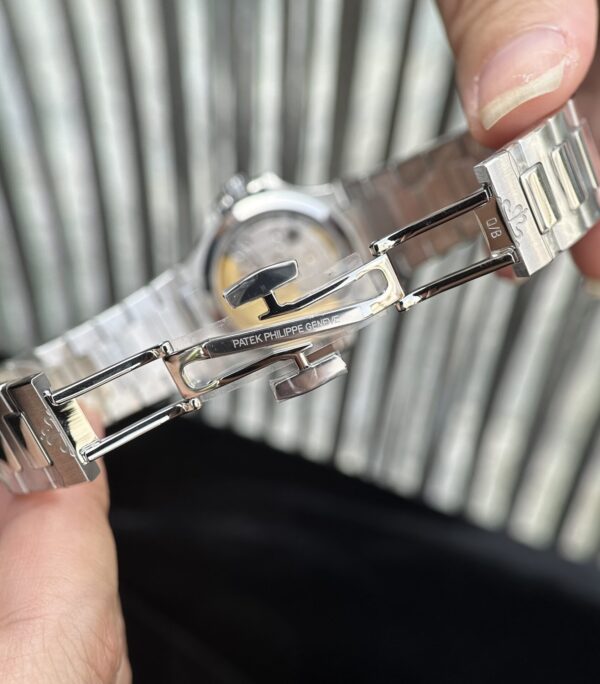 Swiss 1:1 Patek Philippe Replica 11 Watch Nautilus 7118 White With Diamond Bezel Factory 3K 35.2mm - Top Watch - 图片 5