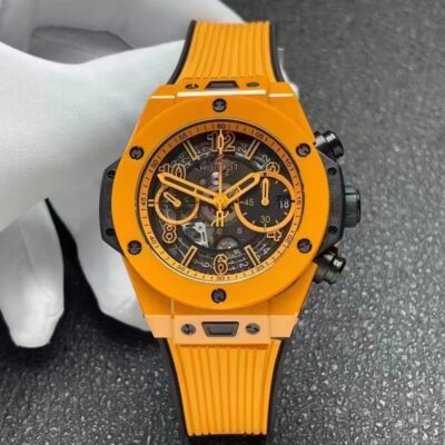 Replica Replica Hublot Watch Big Bang Unico Orange Ceramic BBF Factory 42mm - Top Watch