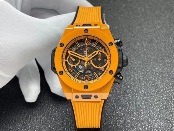 Replica Replica Hublot Watch Big Bang Unico Orange Ceramic BBF Factory 42mm - Top Watch
