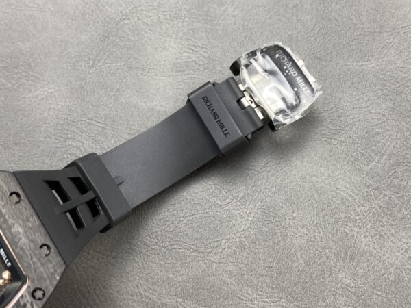 Swiss 1:1 Richard Mille Replica 11 Watch RM66 Ultra Light Carbon Rose Gold Wrapped Refine 42.7mm - Top Watch - Image 8