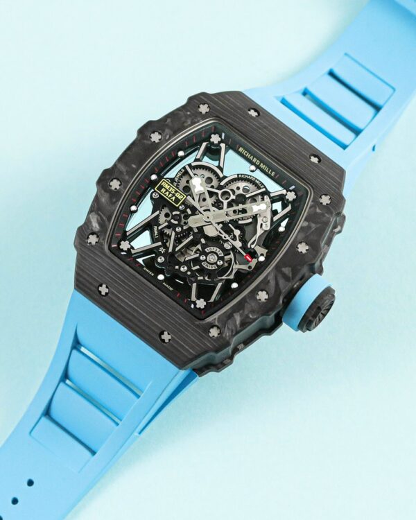 Swiss 1:1 Richard Mille Replica 11 Watch RM 35-02 Rafael Nadal Blue 44mm - Top Watch - Image 4