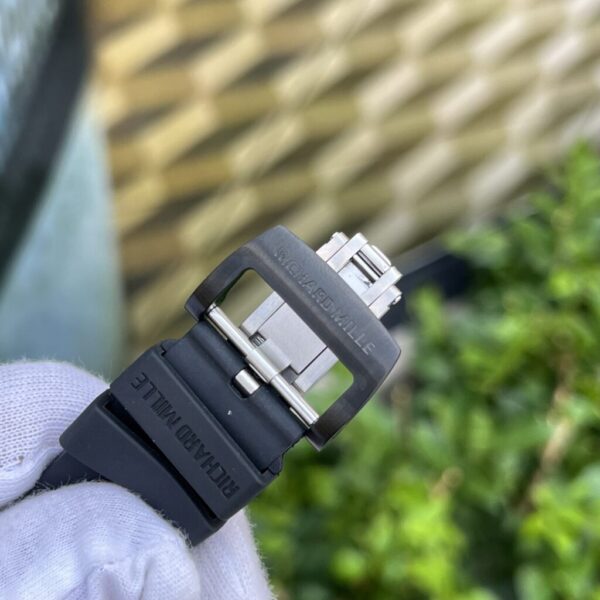 Swiss 1:1 Richard Mille Replica 1:1 Watch RM052 Skull Tourbillon White Case 43mm - Top Watch - Image 7