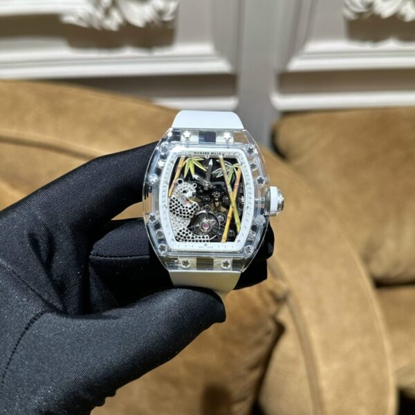 Best Fake Richard Mille Replica 1:1 Watch RM26-01 Sapphire Tourbillon Transparent Case 43mm - Top Watch