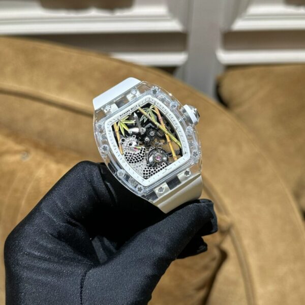Best Fake Richard Mille Replica 1:1 Watch RM26-01 Sapphire Tourbillon Transparent Case 43mm - Top Watch - Image 2