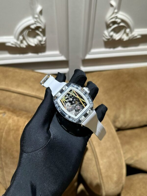 Best Fake Richard Mille Replica 1:1 Watch RM26-01 Sapphire Tourbillon Transparent Case 43mm - Top Watch - Image 3