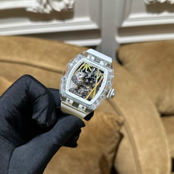Best Fake Richard Mille Replica 1:1 Watch RM26-01 Sapphire Tourbillon Transparent Case 43mm - Top Watch - Image 4