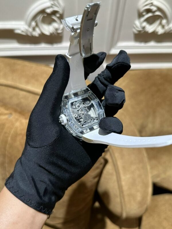 Best Fake Richard Mille Replica 1:1 Watch RM26-01 Sapphire Tourbillon Transparent Case 43mm - Top Watch - Image 6