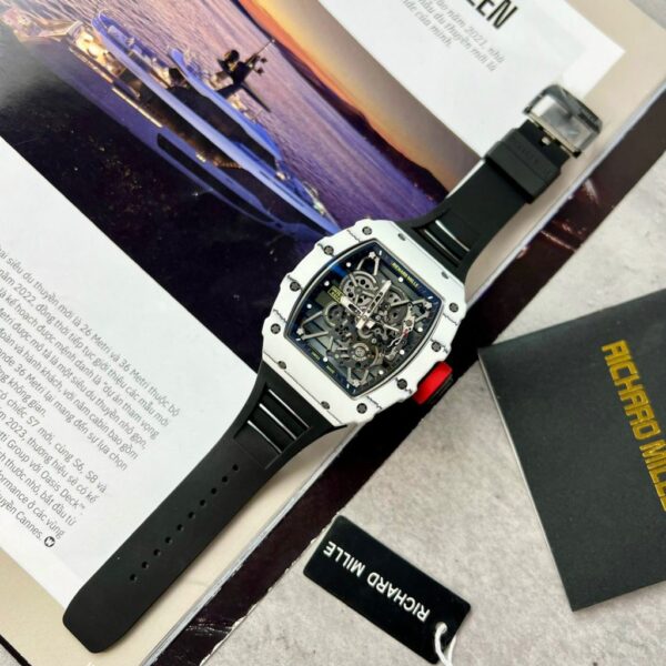 Replica Richard Mille Replica 1:1 Watch RM35-01 Carbon TPT Factory BBR 44mm - Top Watch - Image 2