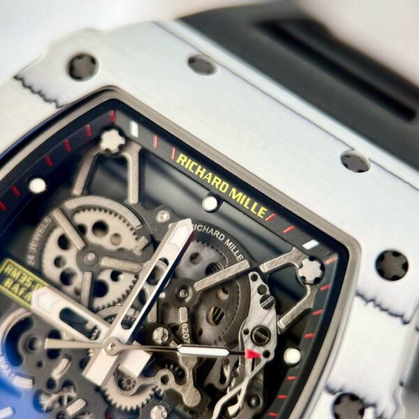 Replica Richard Mille Replica 1:1 Watch RM35-01 Carbon TPT Factory BBR 44mm - Top Watch - Image 5
