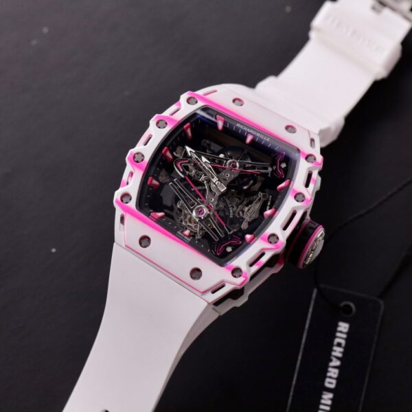 Best Fake Richard Mille Replica 1:1 Watch RM38-02 Tourbillon Black Dial 43.7mm - Top Watch - Image 2