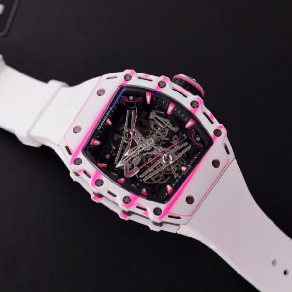 Best Fake Richard Mille Replica 1:1 Watch RM38-02 Tourbillon Black Dial 43.7mm - Top Watch - Image 3
