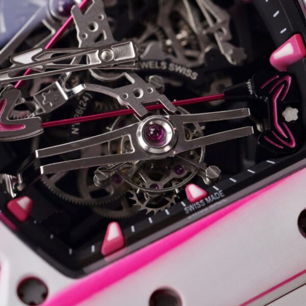 Best Fake Richard Mille Replica 1:1 Watch RM38-02 Tourbillon Black Dial 43.7mm - Top Watch - Image 5