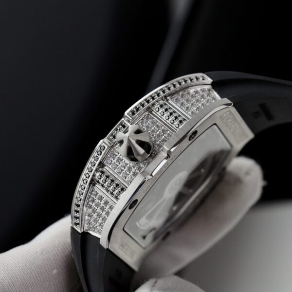 Best Fake Richard Mille Replica 1:1 Watch RM67 Black Face With Stone Automatic Mechanical 40mm - Top Watch - 图片 6