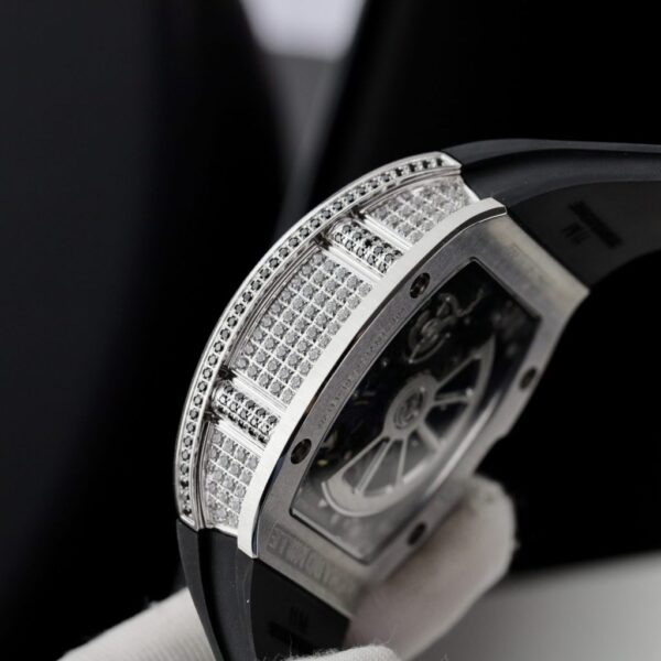 Best Fake Richard Mille Replica 1:1 Watch RM67 Black Face With Stone Automatic Mechanical 40mm - Top Watch - 图片 7