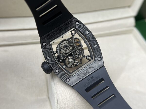 Swiss 1:1 Richard Mille Replica Watch RM055 Bubba Watson Full Carbon BBR 45mm - Top Watch - Image 6