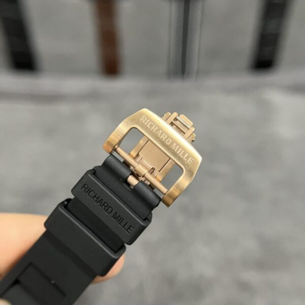 Best Fake Richard Mille Replica Watch RM57-02 Falcon With Diamonds Bezel Rose Gold Case 42mm - Top Watch - Image 6