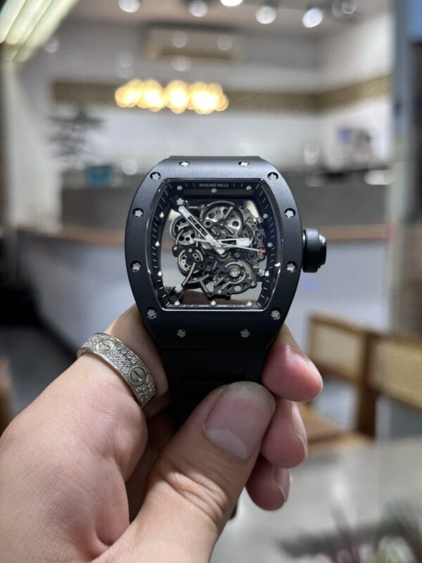 Replica Richard Mille RM055 Black Ceramic Replica 1:1 Watch 45mm - Top Watch
