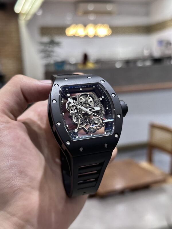 Replica Richard Mille RM055 Black Ceramic Replica 1:1 Watch 45mm - Top Watch - Image 2