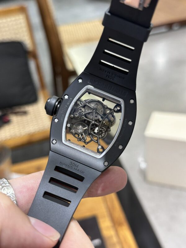 Replica Richard Mille RM055 Black Ceramic Replica 1:1 Watch 45mm - Top Watch - Image 5