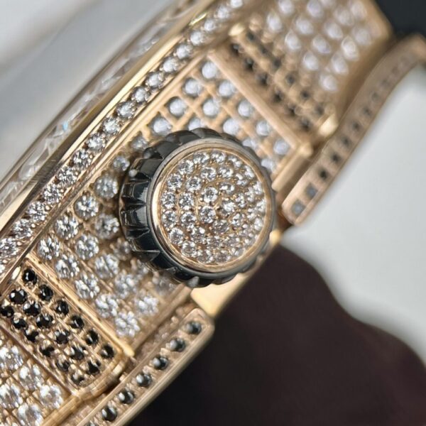 Swiss 1:1 Richard Mille RM51-02 Rose Gold Baguette Replica Watch 40MM - Top Watch - Image 6