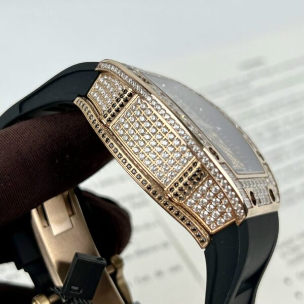 Swiss 1:1 Richard Mille RM51-02 Rose Gold Baguette Replica Watch 40MM - Top Watch - Image 7