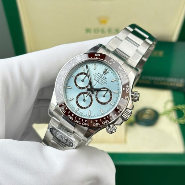 Best Fake Rolex Cosmograph Daytona 126506 Replica Watch Dial Ice Blue Number Luminous Clean Factory 40mm - Top Watch - Image 3