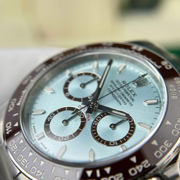 Best Fake Rolex Cosmograph Daytona 126506 Replica Watch Dial Ice Blue Number Luminous Clean Factory 40mm - Top Watch - Image 5