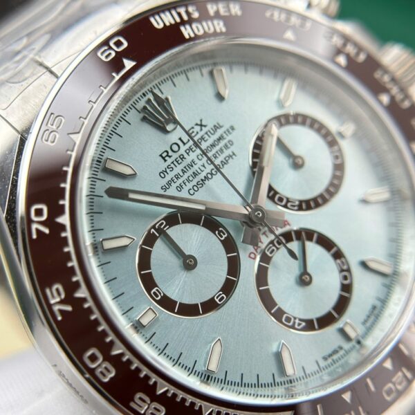 Best Fake Rolex Cosmograph Daytona 126506 Replica Watch Dial Ice Blue Number Luminous Clean Factory 40mm - Top Watch - Image 6