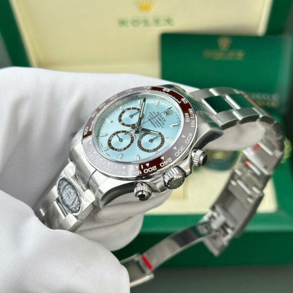 Best Fake Rolex Cosmograph Daytona 126506 Replica Watch Dial Ice Blue Number Luminous Clean Factory 40mm - Top Watch - Image 7