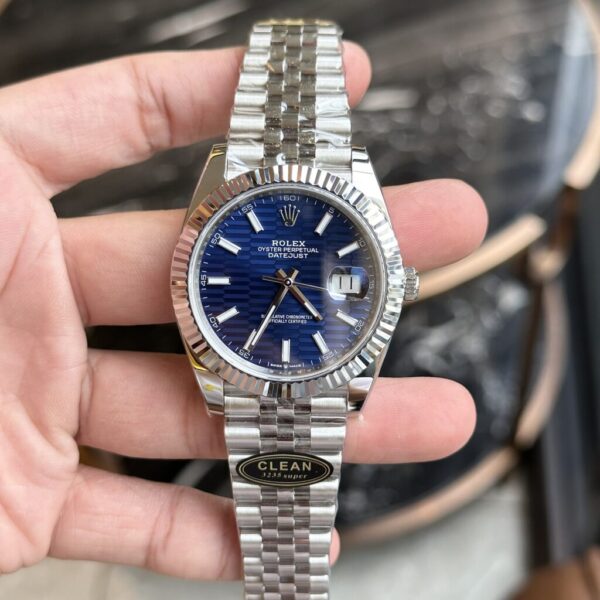 Swiss 1:1 Rolex DateJust 126334 Replica 1:1 Watch Fold Blue Dial Clean 41mm - Top Watch