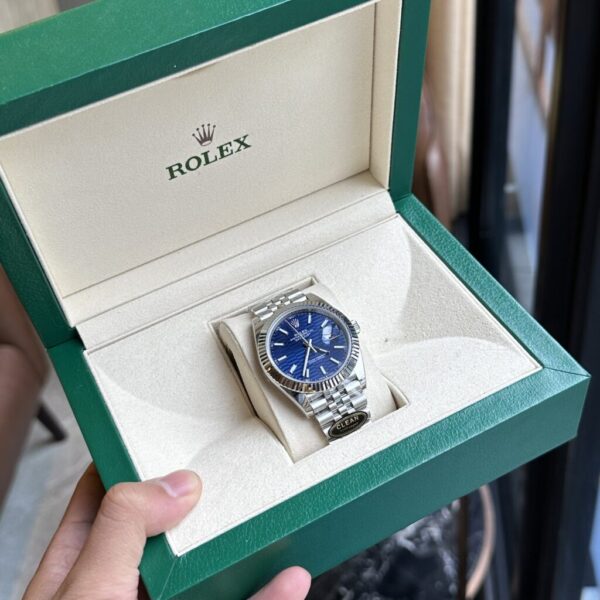 Swiss 1:1 Rolex DateJust 126334 Replica 1:1 Watch Fold Blue Dial Clean 41mm - Top Watch - Image 7