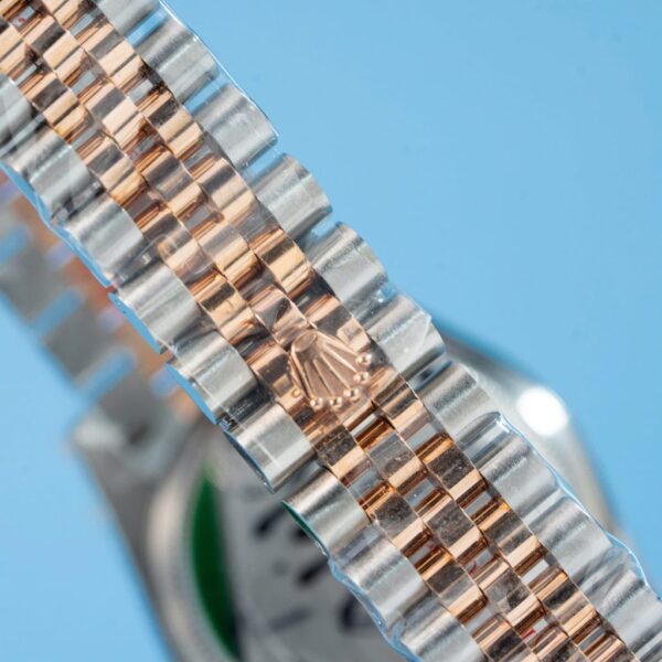 Best Fake Rolex DateJust Replica 1:1 Watch Women's Mother-of-Pearl Dial Gold Wrapped 31mm - Top Watch - Image 10