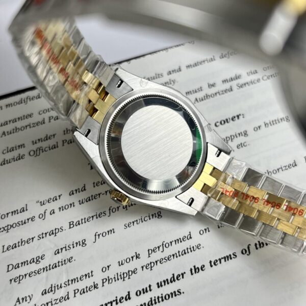 Best Fake Rolex Datejust Yellow Dial High Quality Replica EW Factory 41mm - Top Watch - Image 5