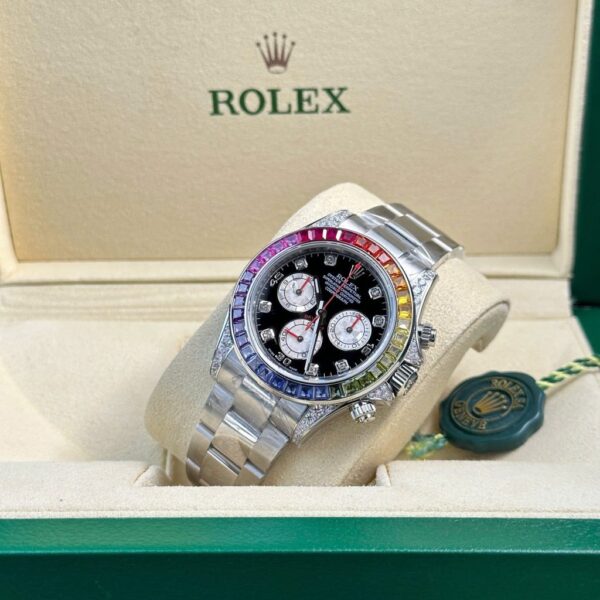 Replica Rolex Daytona 116599 Rainbow Best Fake Replica Watches Stainless Steel 904L 40mm - Top Watch - Image 2