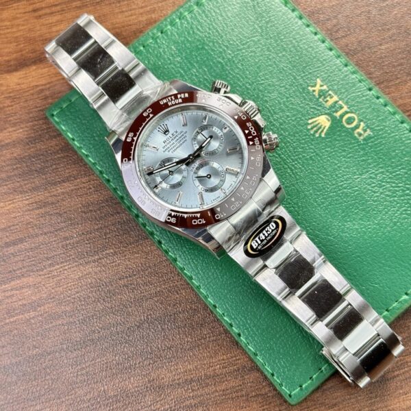 Best Fake Rolex Daytona 126506 Ice Blue Metal Strap Replica Watch BT Factory 40mm - Top Watch - Image 3