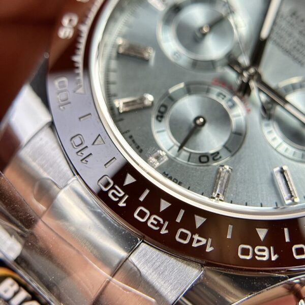 Best Fake Rolex Daytona 126506 Ice Blue Metal Strap Replica Watch BT Factory 40mm - Top Watch - Image 5