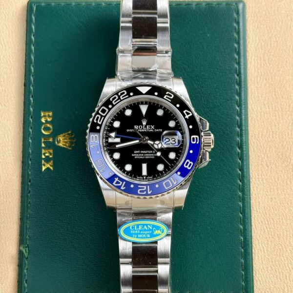 Best Fake Rolex GMT-Master II 116710BLNR Batman Replica 1:1 Watch Factory Clean 40mm - Top Watch - Image 2