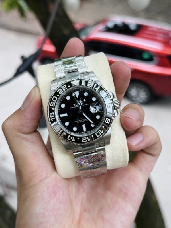Swiss 1:1 Rolex GMT-Master II 116710LN Best Fake Replica Watch Black Dial Clean Factory 40mm - Top Watch - Image 2
