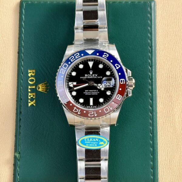 Replica Rolex GMT Master II 116719BLRO Replica 1:1 Watch Pepsi Clean Factory 40mm - Top Watch - Image 2