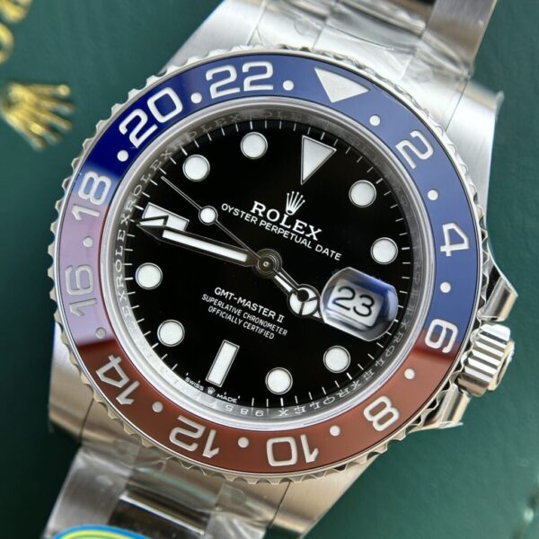 Replica Rolex GMT Master II 116719BLRO Replica 1:1 Watch Pepsi Clean Factory 40mm - Top Watch - Image 3