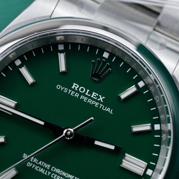 Best Fake Rolex Rep 11 Watch Oyster Perpetual 126000 Green Dial Clean Factory 41mm - Top Watch - Image 4