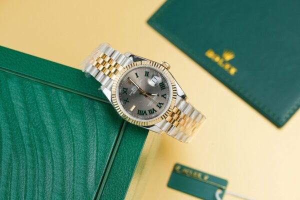 Replica Rolex Rep 11 Watch DateJust 126231 Wimbledon Dial Gold Wrapped GM Factory 36mm - Top Watch