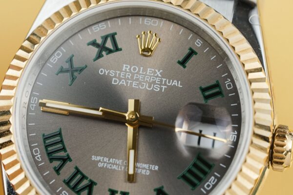 Replica Rolex Rep 11 Watch DateJust 126231 Wimbledon Dial Gold Wrapped GM Factory 36mm - Top Watch - Image 4